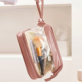 Multifunctional Transparent Makeup Pouch Bag