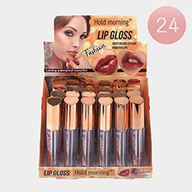 24PCS - Clear Lip Glosses